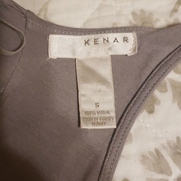 𝅺GRAY/SILVER Kenar tank top. Small - Picture 6 of 9